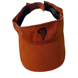 Jamba Juice orange and blue sun visor